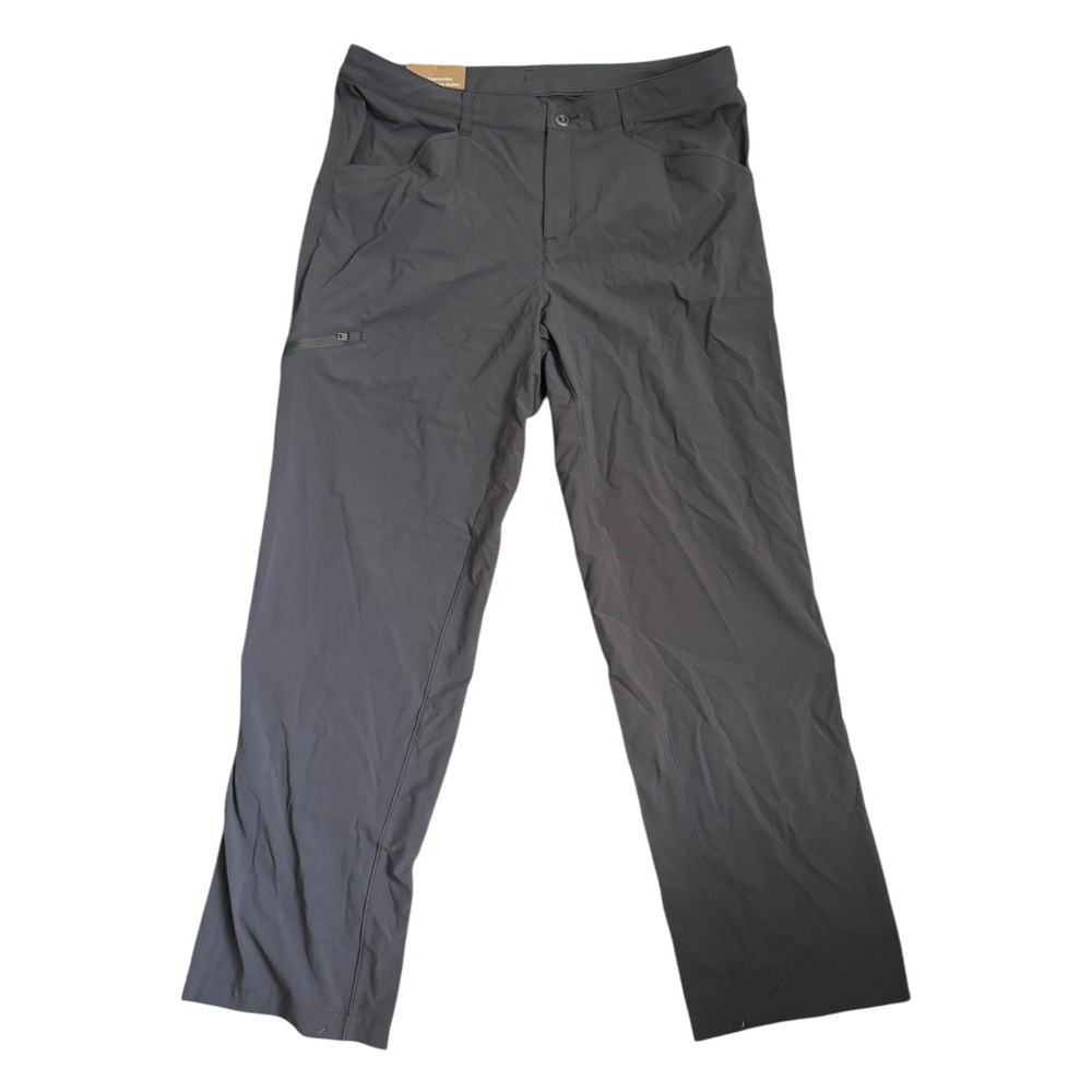 Patagonia Women's Quandary Pants Short Size 14x30 Forge Grey Nylon ‎ Hiking NEW
